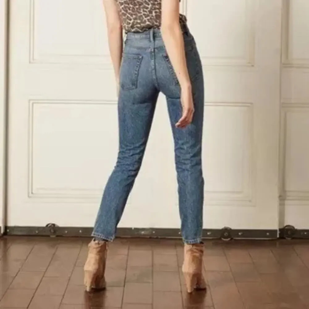 NWT Boyish Billy high rise skinny jeans in Freaks wash